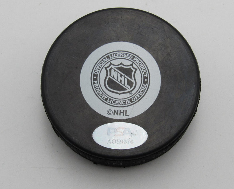 Ray Bourque HOF Signed/Autographed Boston Bruins Hockey Puck PSA 194271