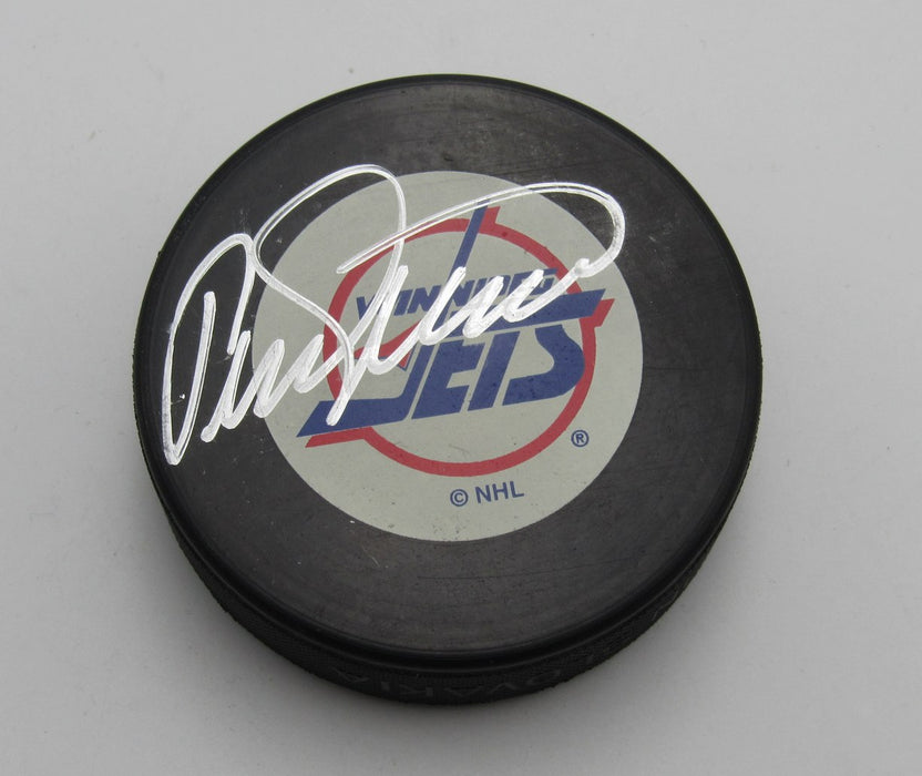 Teemu Selänne HOF Signed/Autographed Winnepeg Jets Hockey Puck PSA 194276