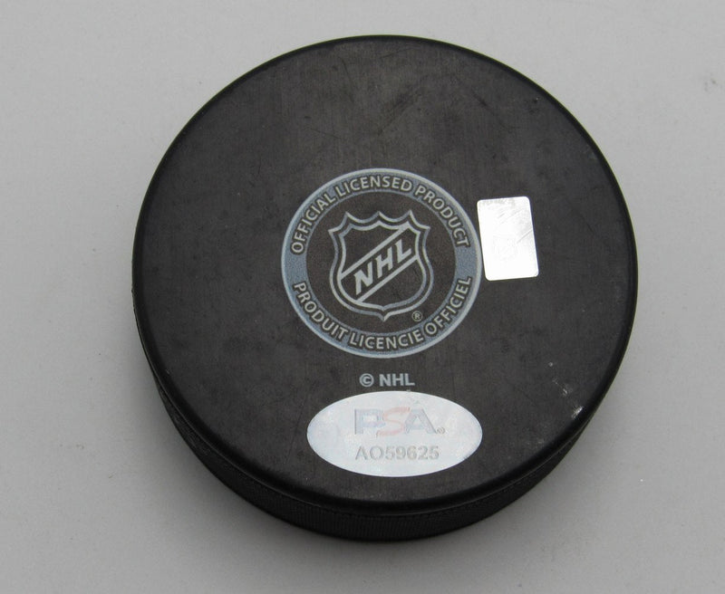 David Pastrňák Signed/Autographed Boston Bruins Hockey Puck PSA 194280