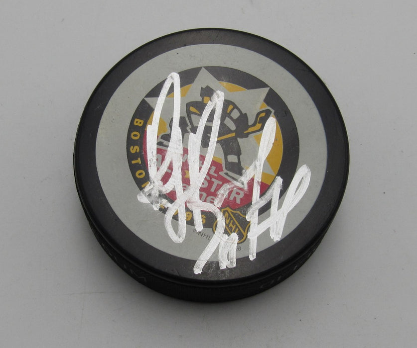 Ray Bourque HOF Signed/Auto 1996 All Star Hockey Puck Boston Bruins PSA 194298