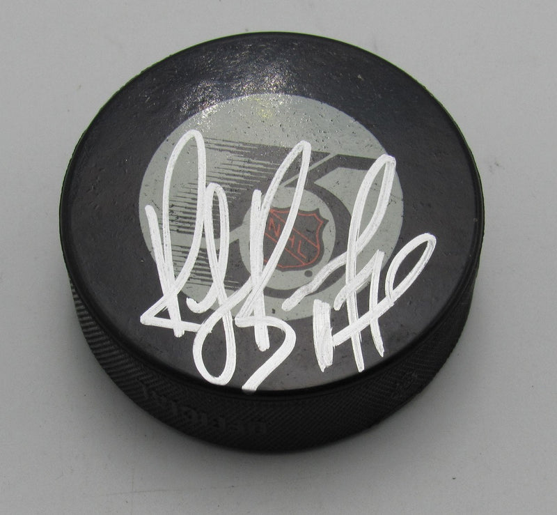 Ray Bourque HOF Signed/Auto NHL 75 Official Game Hockey Puck Bruins PSA 194312