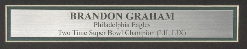 Brandon Graham Signed/Autographed 11x14 Photo Eagles Framed Beckett 195290