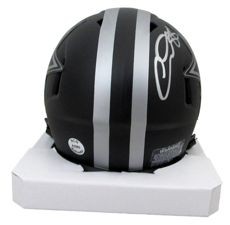 CeeDee Lamb Signed/Autographed Dallas Cowboys Eclipse Mini Helmet RCG 194025