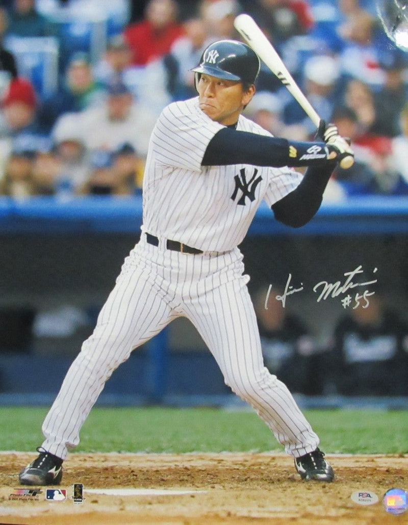 Hideki Matsui New York Yankees Signed/Autographed 16x20 Photo PSA 194701