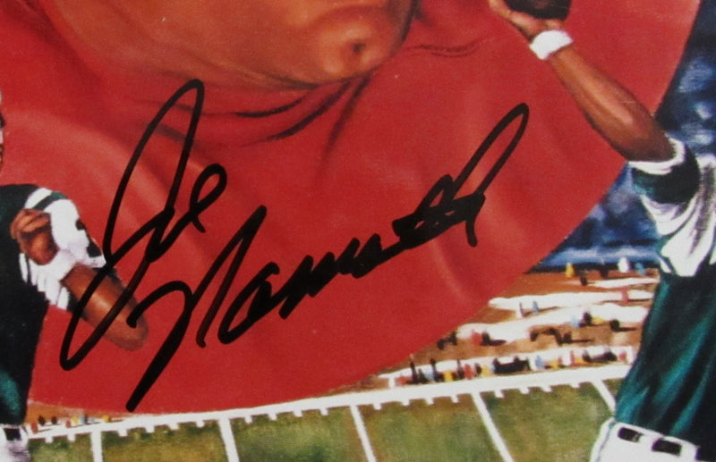 Joe Namath HOF Signed/Auto 16x20 Artist Proof Print New York Jets PSA/DNA 194705