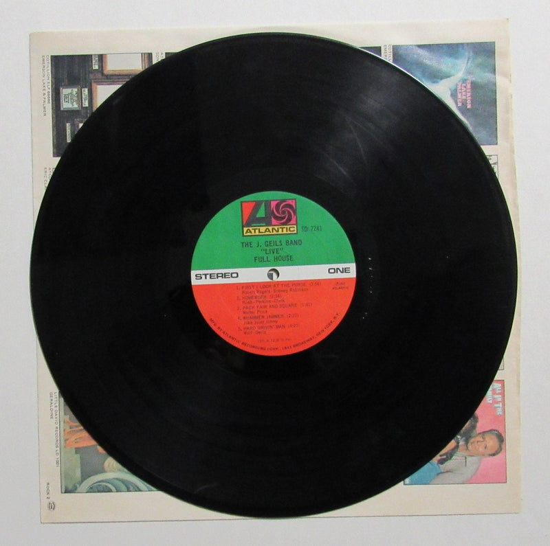 J. Geils/Magic Dick Dual-Signed/Auto Record Album "Full House" PSA/DNA 194709