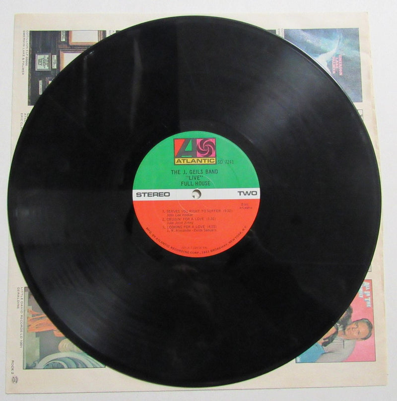 J. Geils/Magic Dick Dual-Signed/Auto Record Album "Full House" PSA/DNA 194709