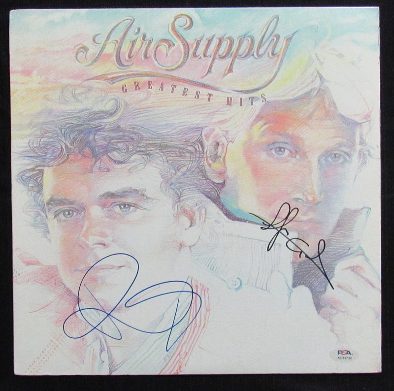 Russell Hitchcock/Graham Russell Signed Record Album "Air Supply" PSA/DNA 194710