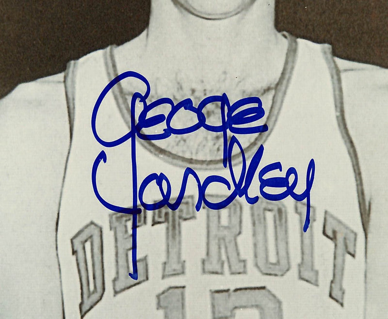 George Yardley HOF Signed/Autographed 8x10 Photo Detroit Pistons PSA 194999