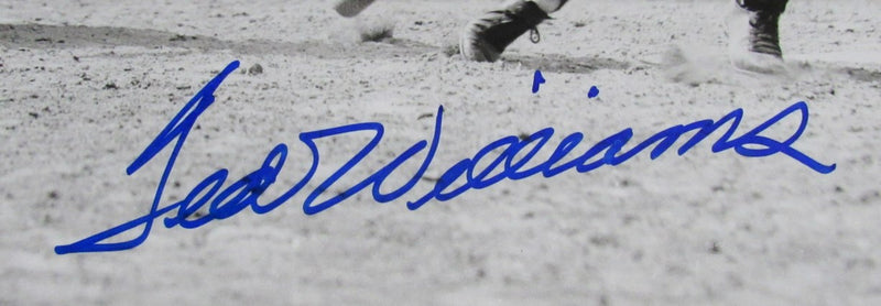 Ted Williams HOF Signed/Auto 16x20 B/W Photo Boston Red Sox PSA/DNA 194056