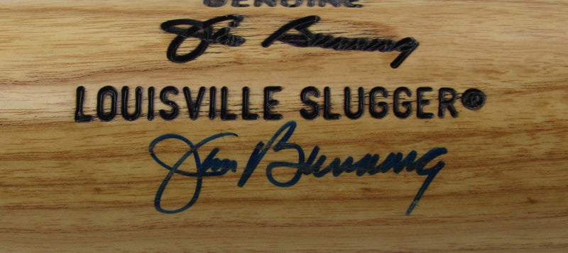 Jim Bunning HOF Signed/Auto Louisville Slugger Baseball Bat Phillies JSA 194509