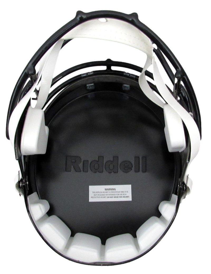 Troy Polamalu HOF Signed Full Size Speed Replica Helmet Steelers Beckett 194760