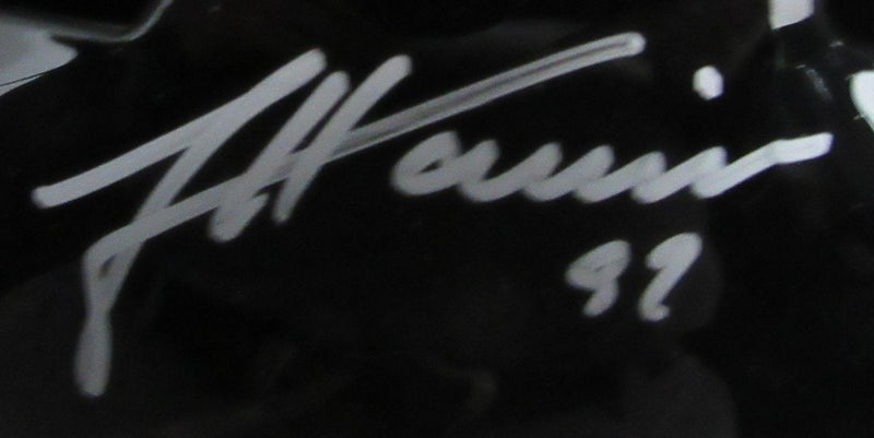 James Harrison Signed Full Size Speed Replica Helmet Steelers Beckett 194764