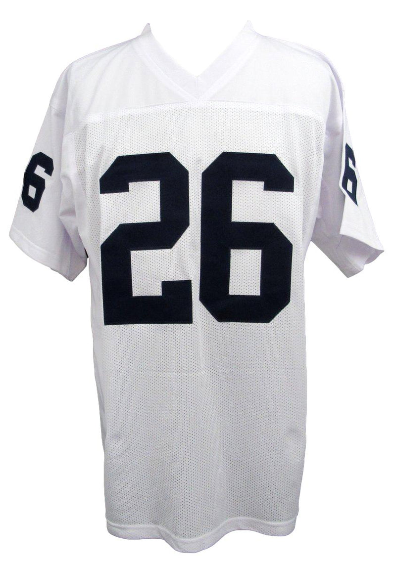Saquon Barkley Signed/Auto White Custom Football Jersey Penn State Beckett 195628