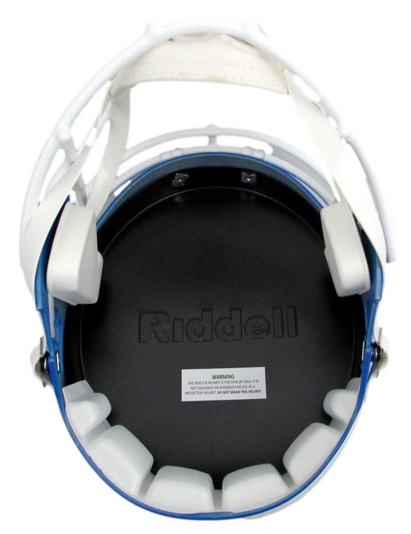 Jordan Mailata Signed Blue SB LIX Full Size Replica Helmet Eagles BAS 192857