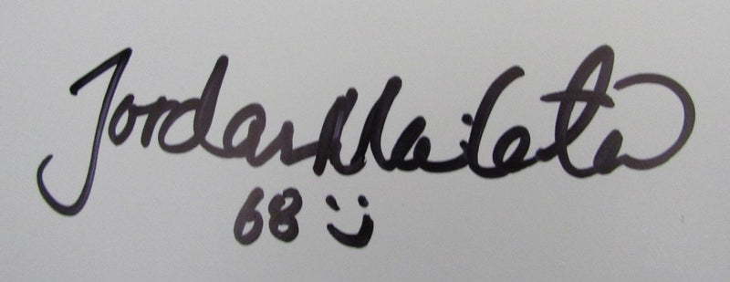 Jordan Mailata Signed/Auto Super Bowl LIX Logo Football Eagles Beckett 192859