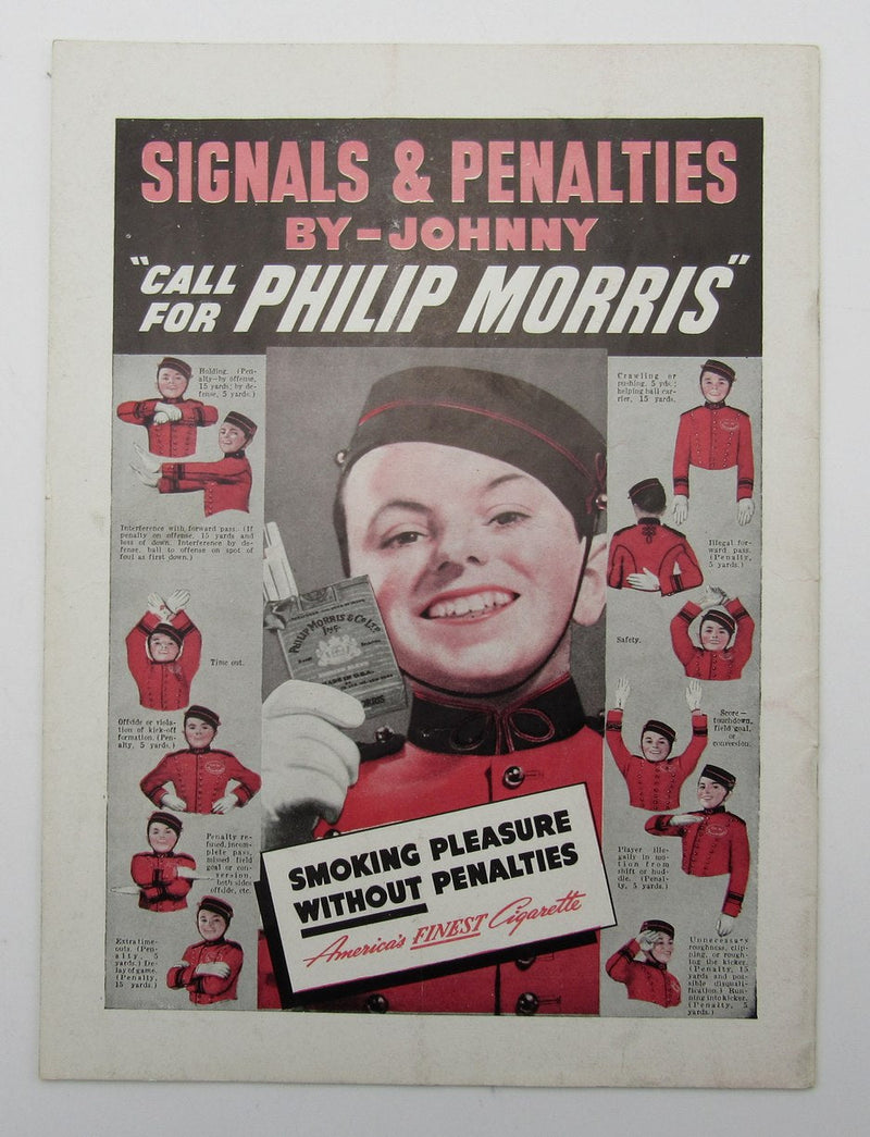 Nov. 15, 1942 Chicago Bears vs. Green Bay Packers Football Game Program 195611