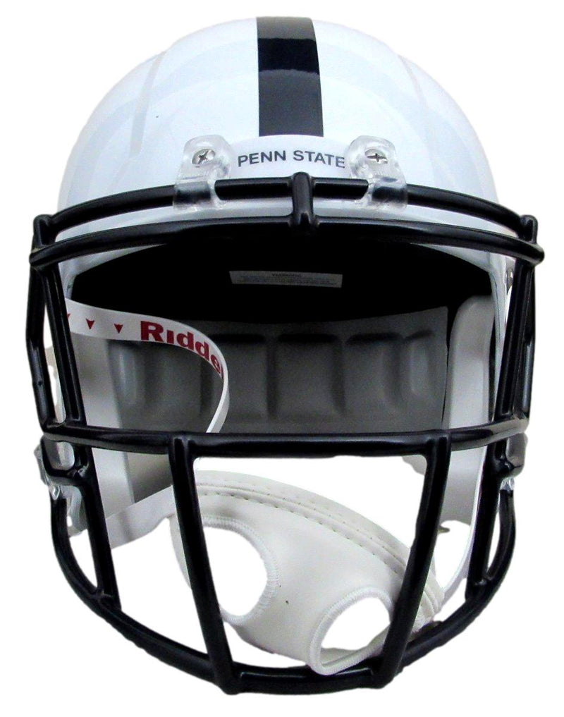 Drew Allar Signed/Inscr Full Size Speed Replica Helmet Penn State JSA 194516