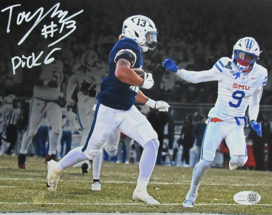 Tony Rojas Autographed/Inscribed 8x10 Photo Penn State JSA 195656