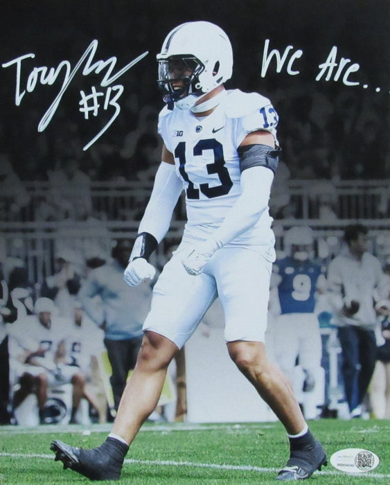 Tony Rojas Autographed/Inscribed 8x10 Photo Penn State JSA 195658