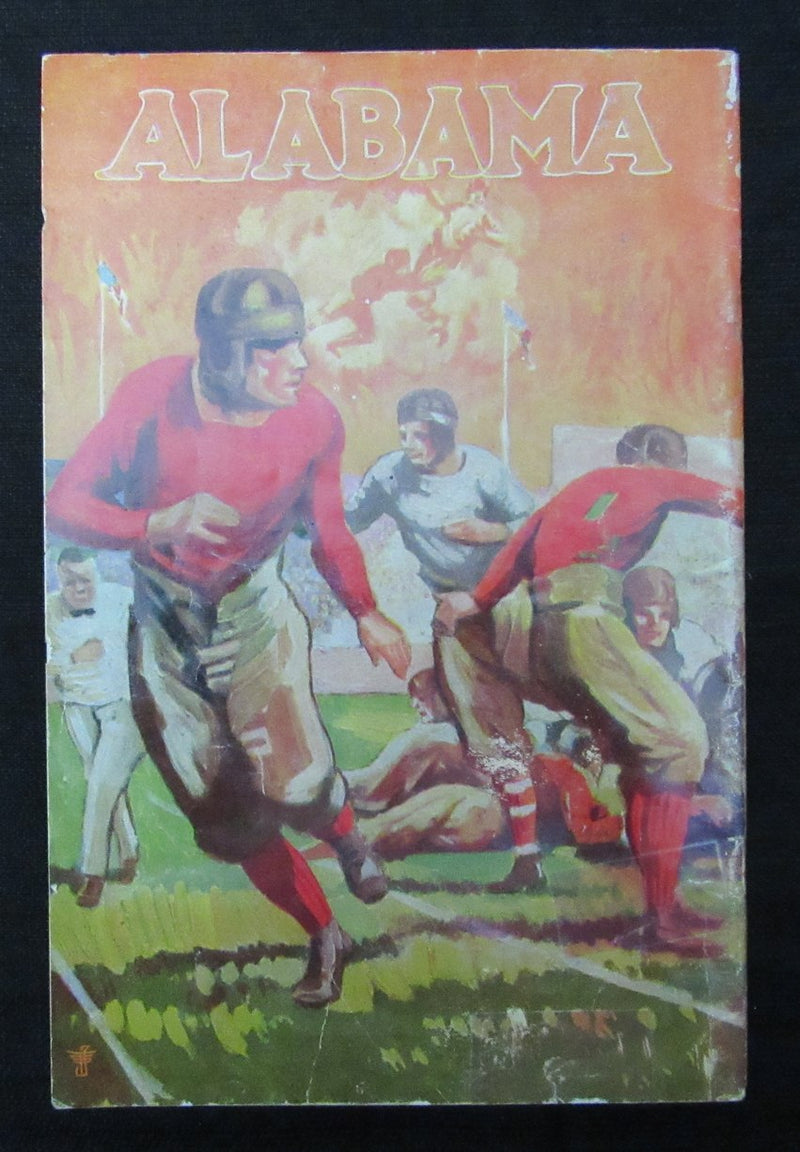 Vintage 1927 Alabama vs. Stanford NCAA Football Game Program 194679