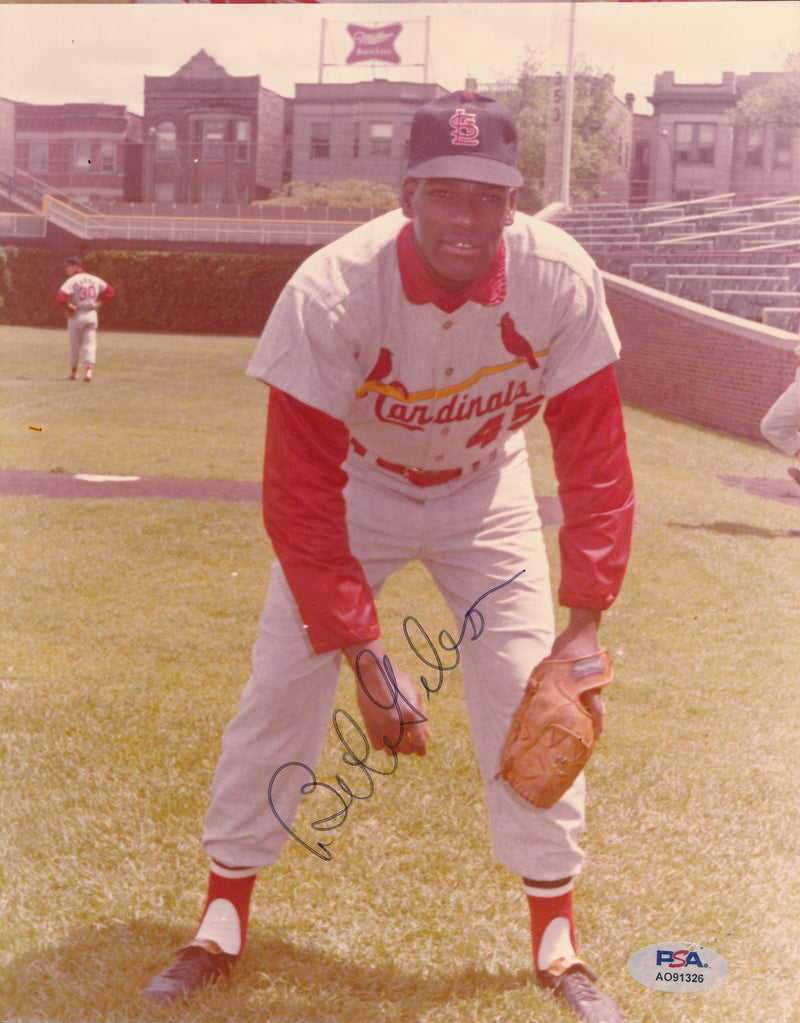 Bob Gibson HOF Signed/Autographed 8x10 Photo St. Louis Cardinals PSA/DNA 195992