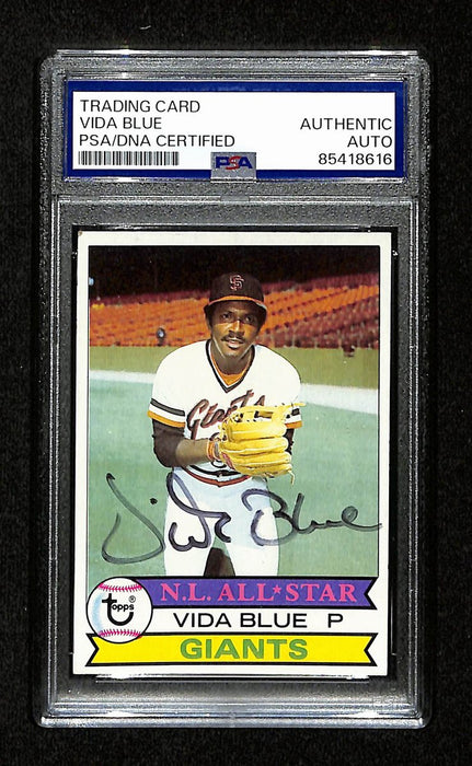 Vida Blue Signed/Autographed 1979 Topps Card #110 SF Giants PSA/DNA 194915