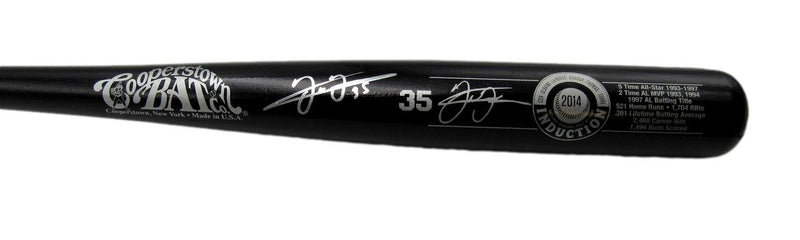 Frank White Signed/Auto CBC Baseball Bat 2014 Induction White Sox JSA 196253