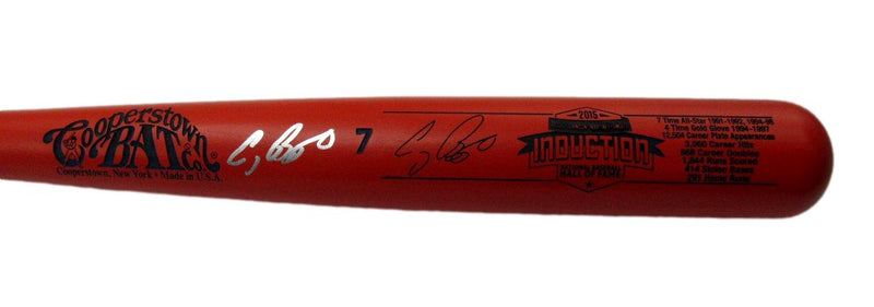 Craig Biggio Signed/Auto CBC Baseball Bat 2015 Induction Astros JSA 196262