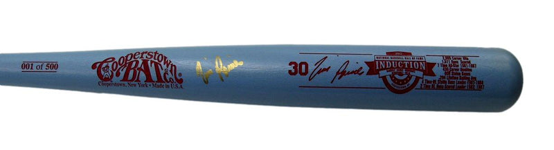 Tim Raines Signed/Auto CBC Baseball Bat 2017 Induction Expos JSA 196264