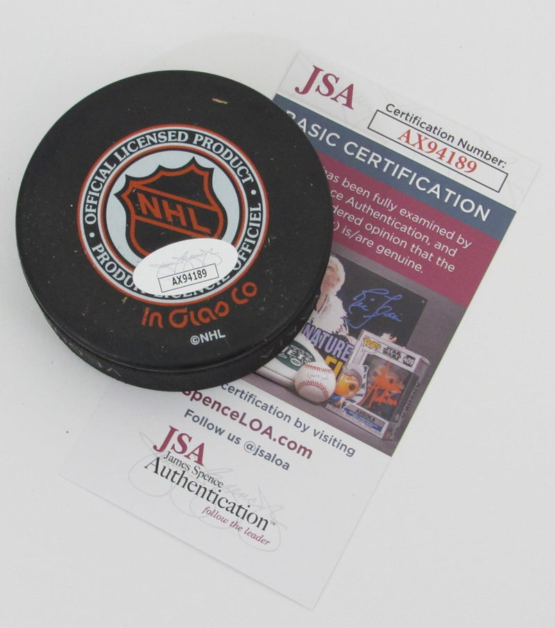 Brendan Shanahan HOF Signed/Autographed Detroit Red Wings Hockey Puck JSA 196607