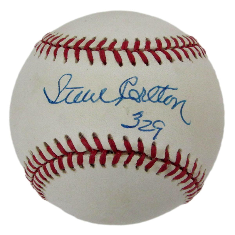 Steve Carlton HOF Signed/Inscr ONL Baseball Philadelphia Phillies Beckett 196585