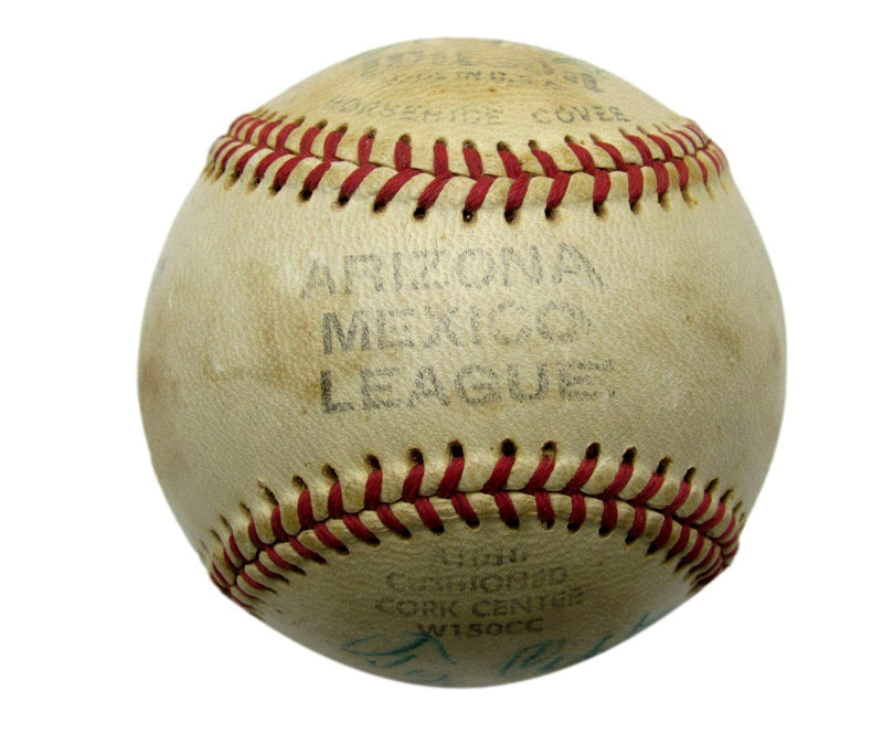 Baseball Greats Multi-Signed by (6) Arizona Mexico League Baseball PSA/DNA 19642