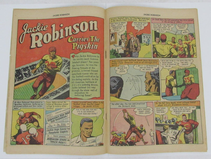 Jackie Robinson 1950 Fawcett Comic Book No. 4 195682