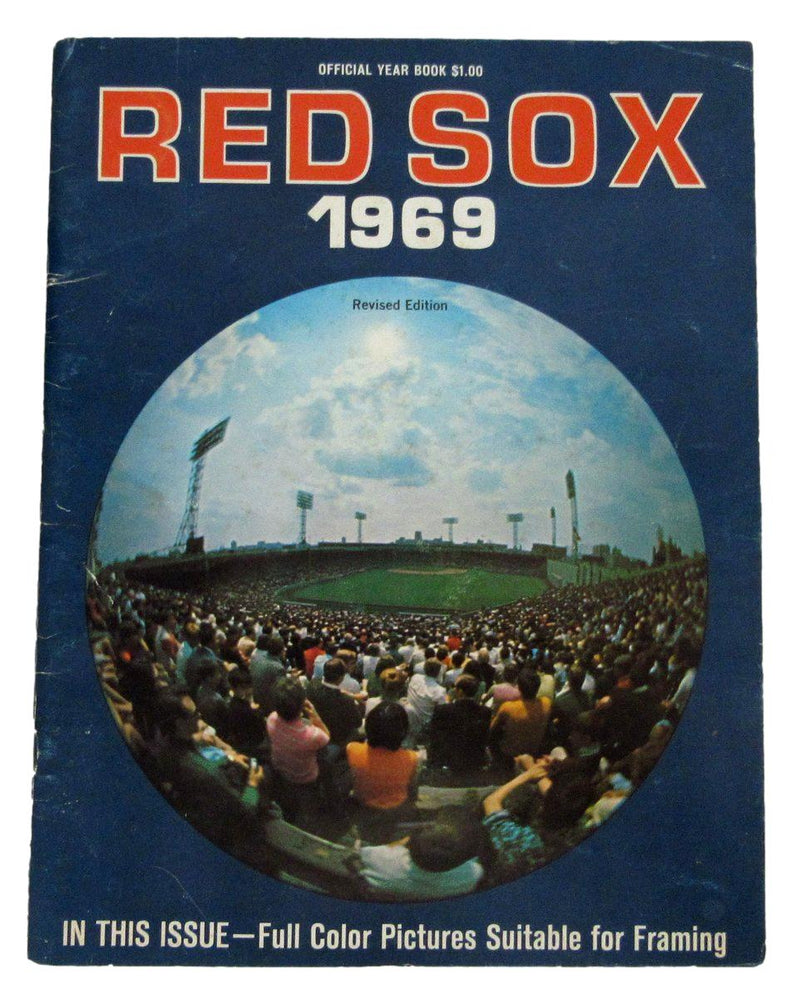 Boston Red Sox 1969 Yearbook 195689