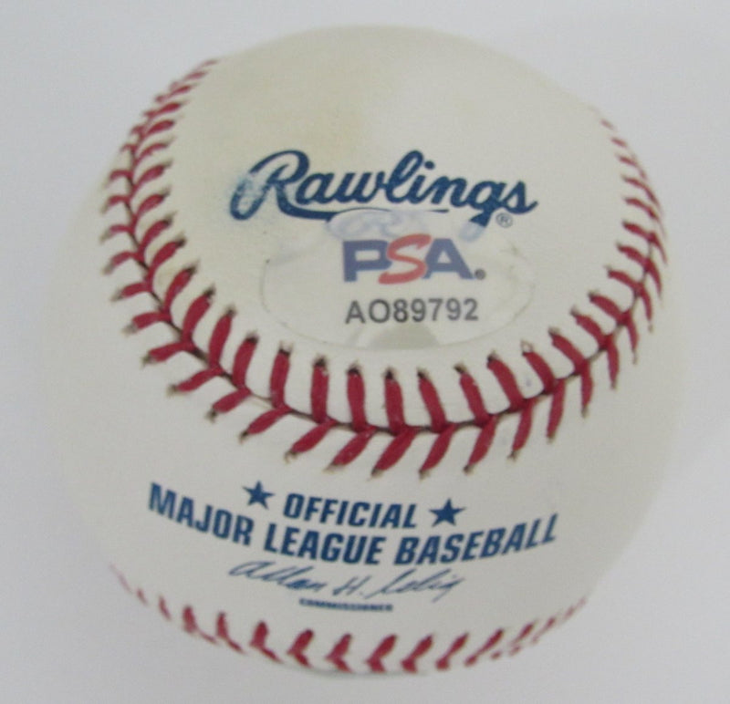 Johnny Pesky Signed/Autographed OML Baseball Boston Red Sox PSA/DNA 195747