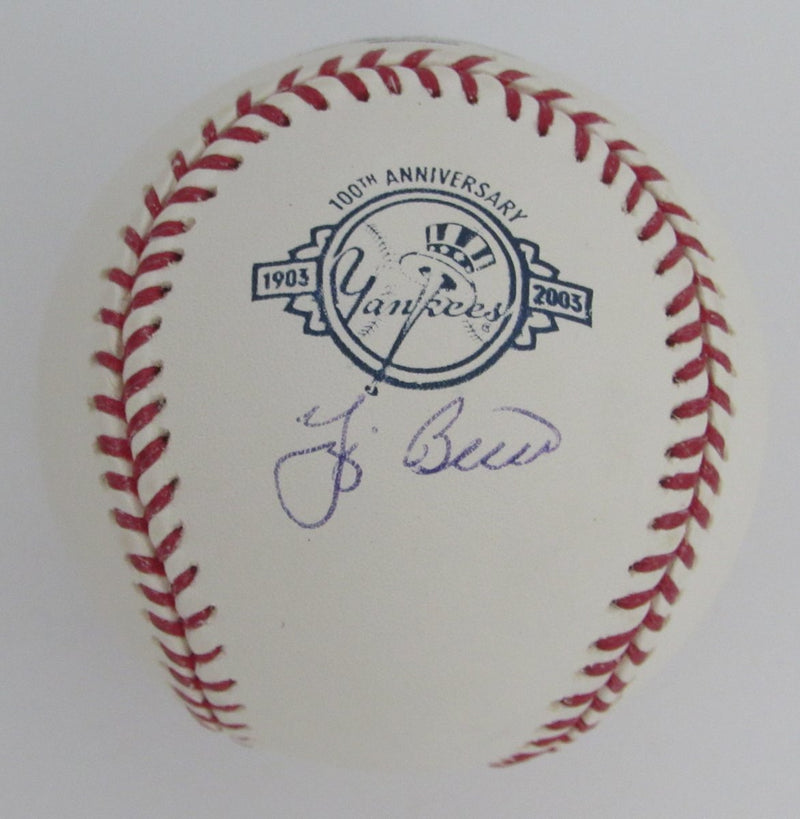 Yogi Berra HOF Signed/Auto OML Baseball New York Yankees PSA/DNA 195755