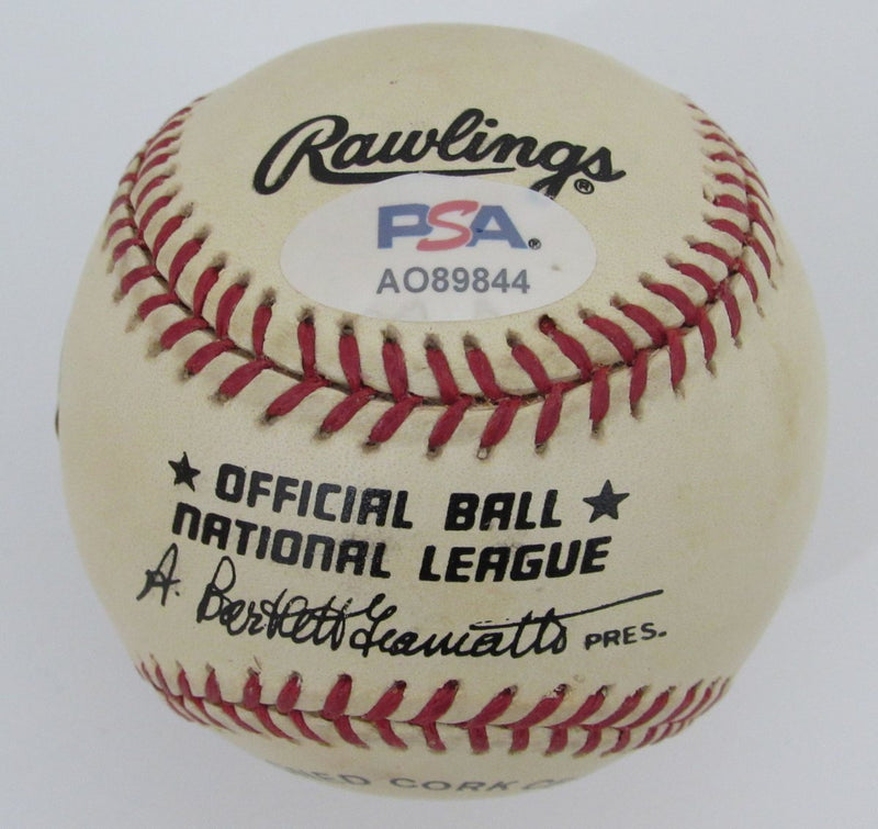 Willie Mays HOF Signed/Auto ONL Baseball San Francisco Giants PSA/DNA 195766