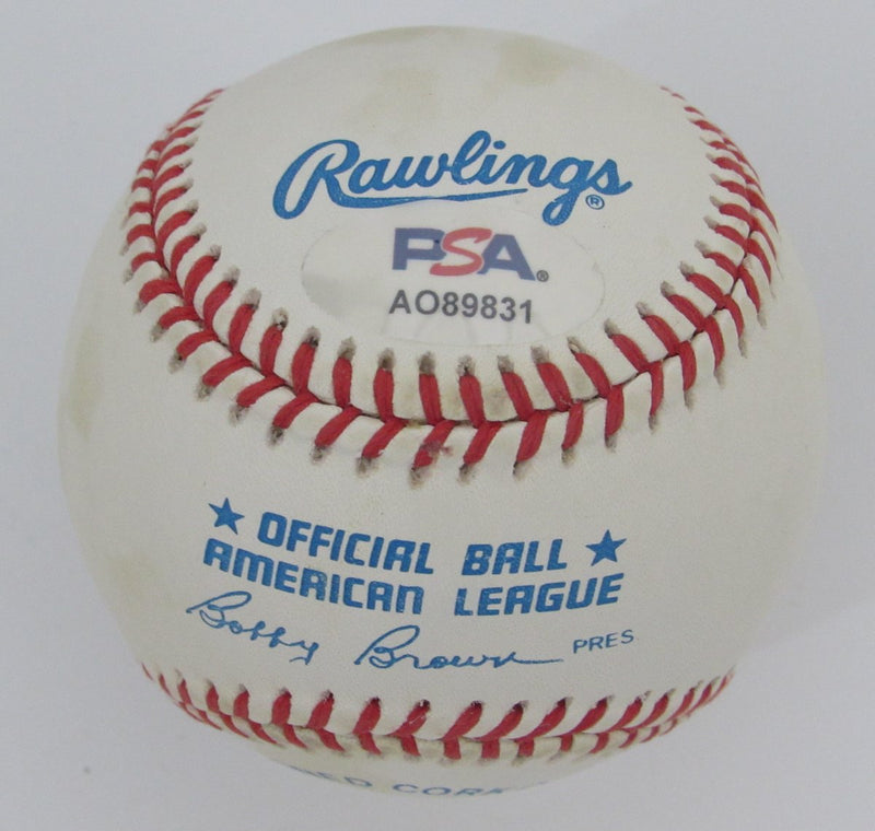 Mel Allen Signed/Autographed OAL Baseball New York Yankees PSA/DNA 195790