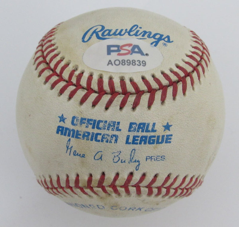 Andy Pettitte Signed/Autographed OAL Baseball New York Yankees PSA/DNA 195794