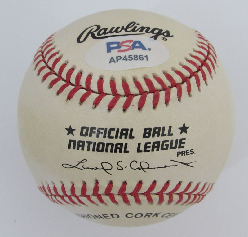 Ken Heintzelman Signed/Auto ONL Baseball Philadelphia Phillies PSA/DNA 195807