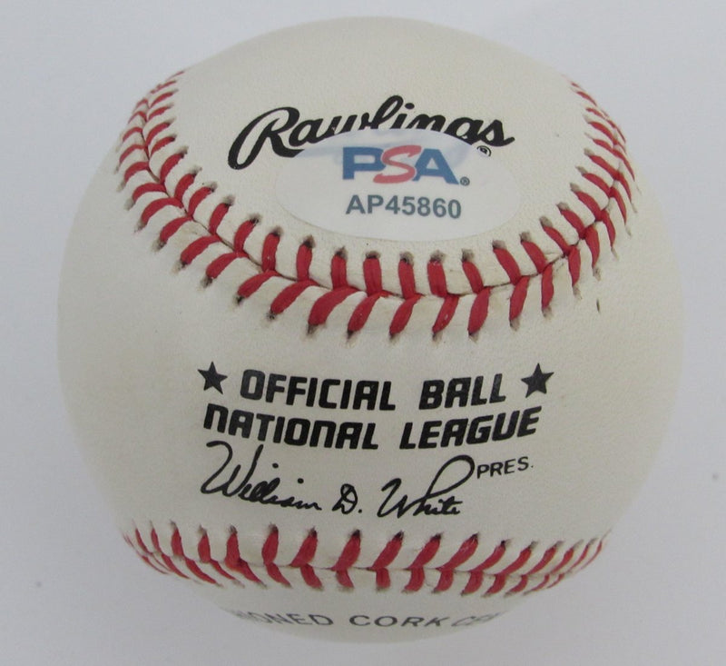 Eddie Sawyer Signed/Auto ONL Baseball Philadelphia Phillies PSA/DNA 195808
