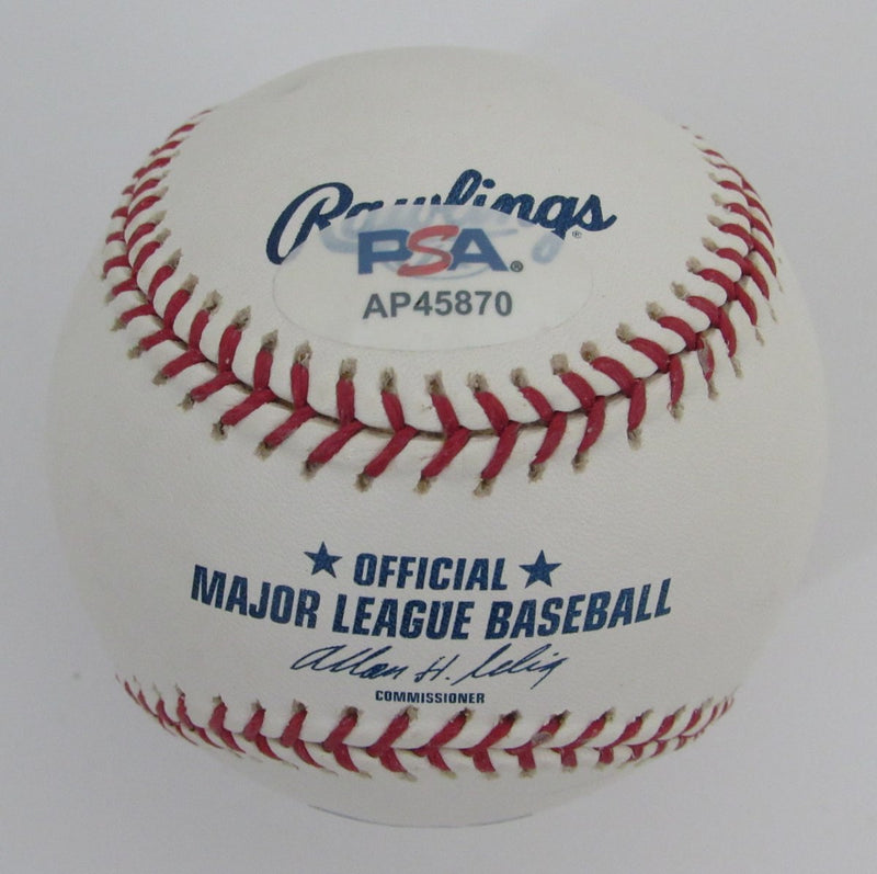 Frank Robinson HOF Signed/Auto ONL Baseball Cincinnati Reds PSA/DNA 195816