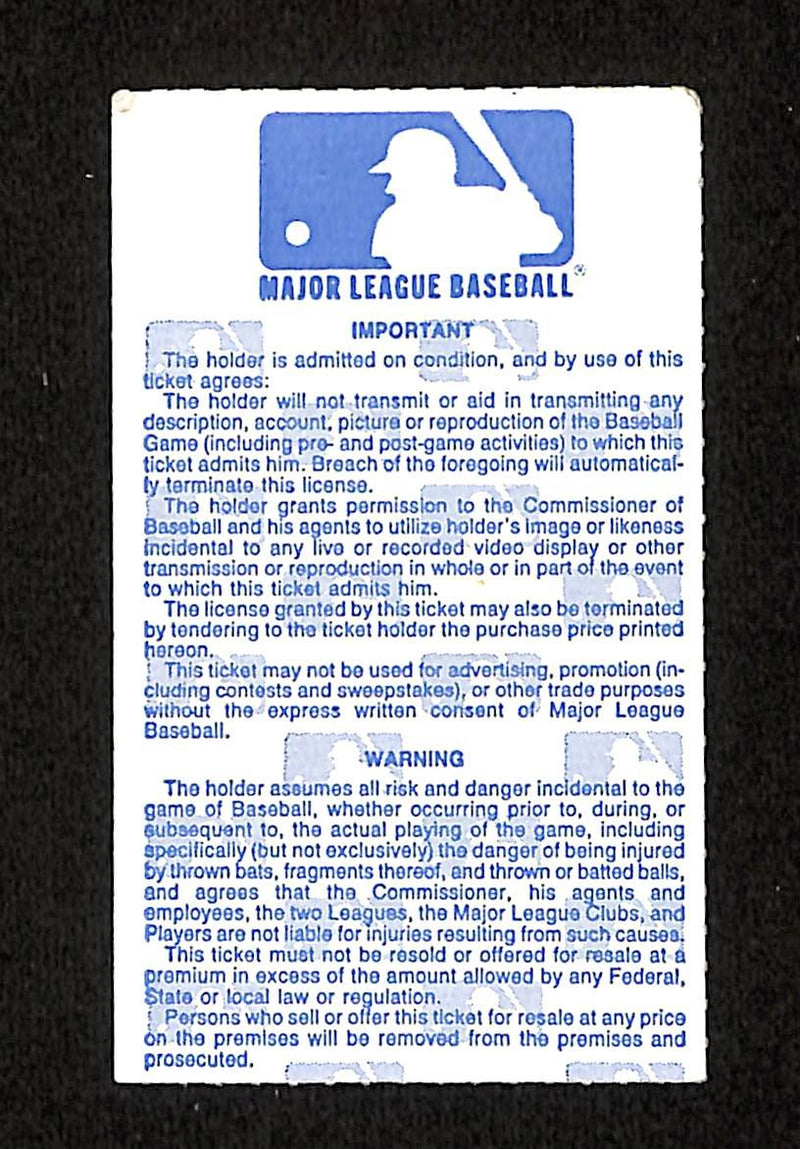 1988 NLCS Game 5 Los Angeles Dodgers vs. New York Mets Ticket Stub 194161