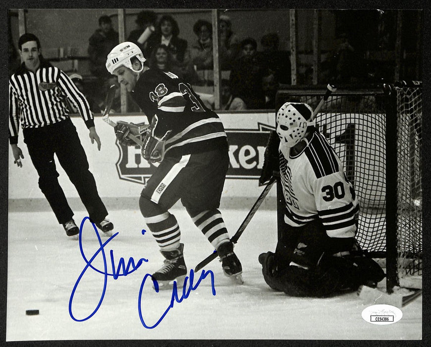 Jim Craig Signed/Autographed 8x10 B/W Photo Team USA Hockey JSA 196212