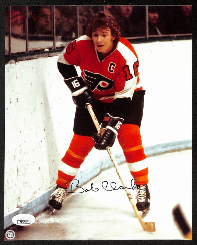 Bobby Clarke HOF Signed/Autographed 8x10 Photo Philadelphia Flyers JSA 196213