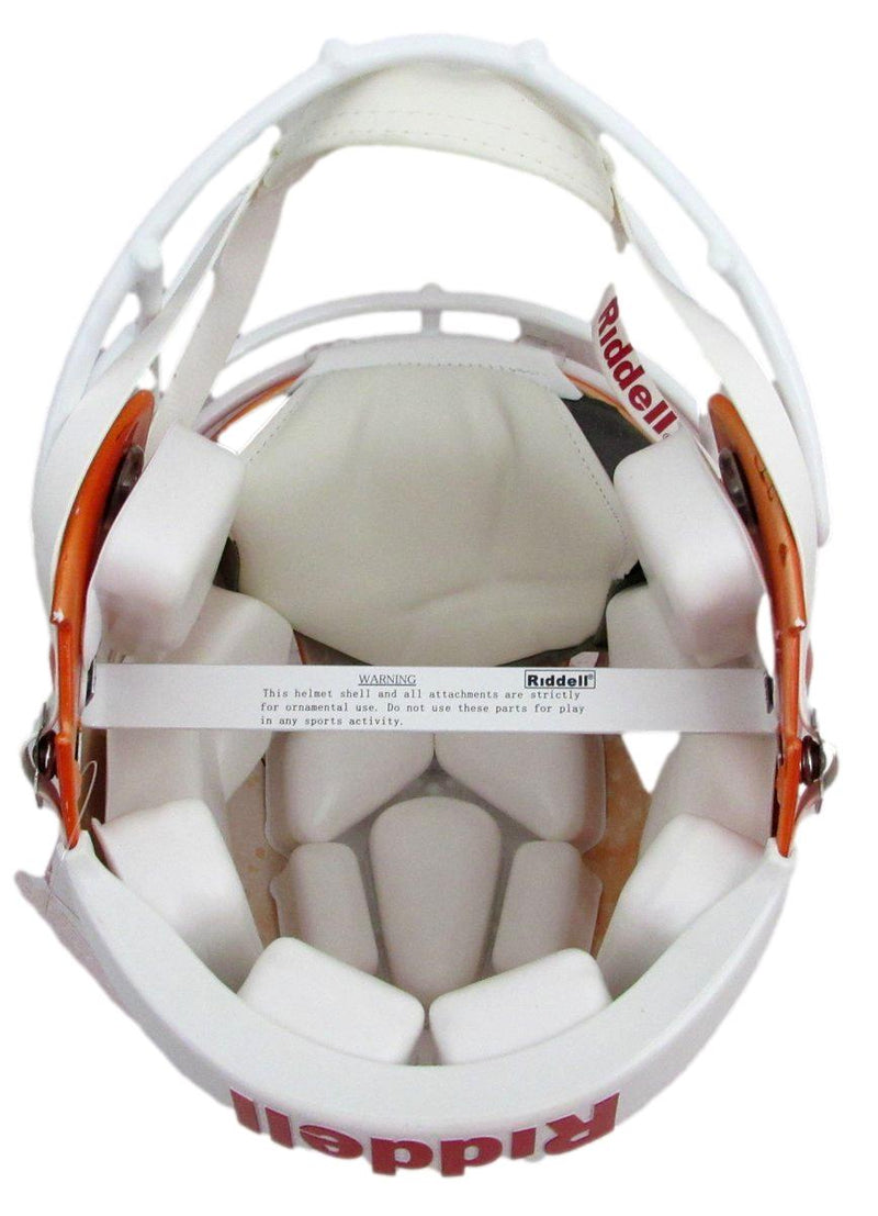 D. J. Lagway Signed/Inscr Orange Full Size Authentic Helmet Florida JSA 197050