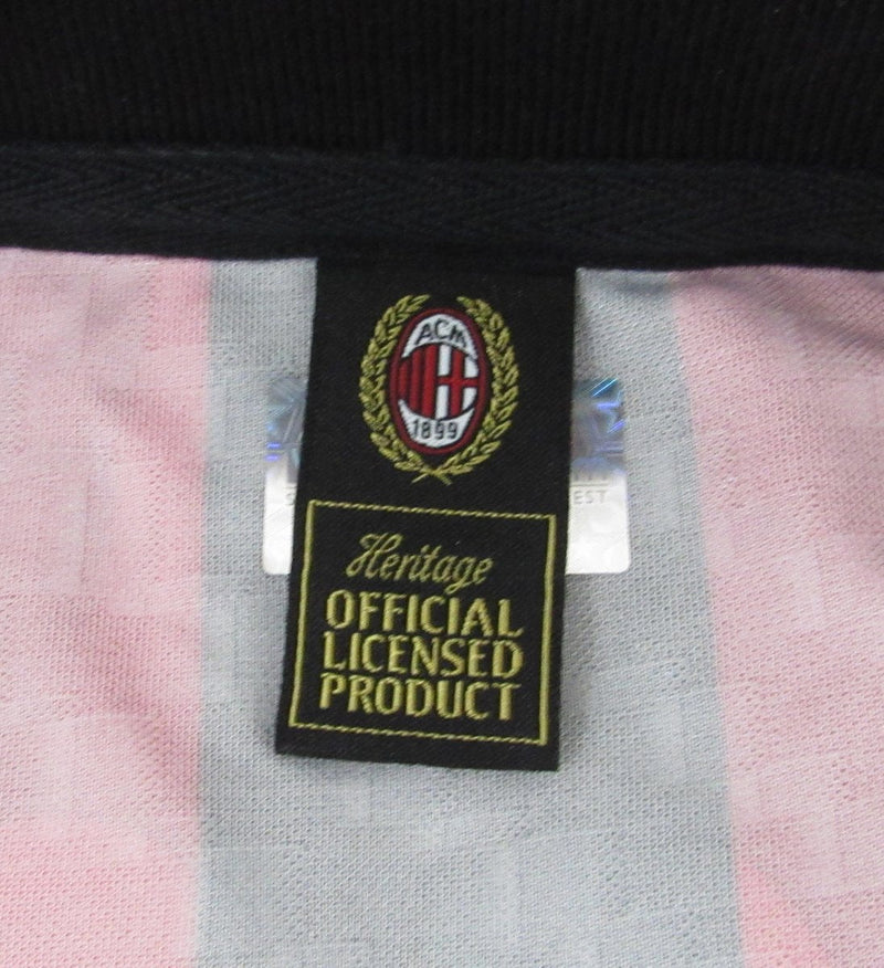 Roberto Baggio Signed Black/Red 1996 AC Milan Home Soccer Jersey ICONS 195671