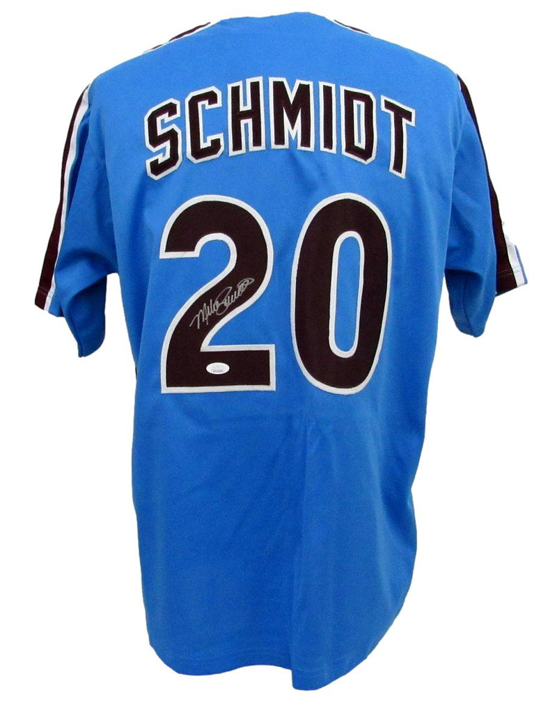 Mike Schmidt HOF Signed/Autographed Custom Baseball Jersey Phillies JSA 195675
