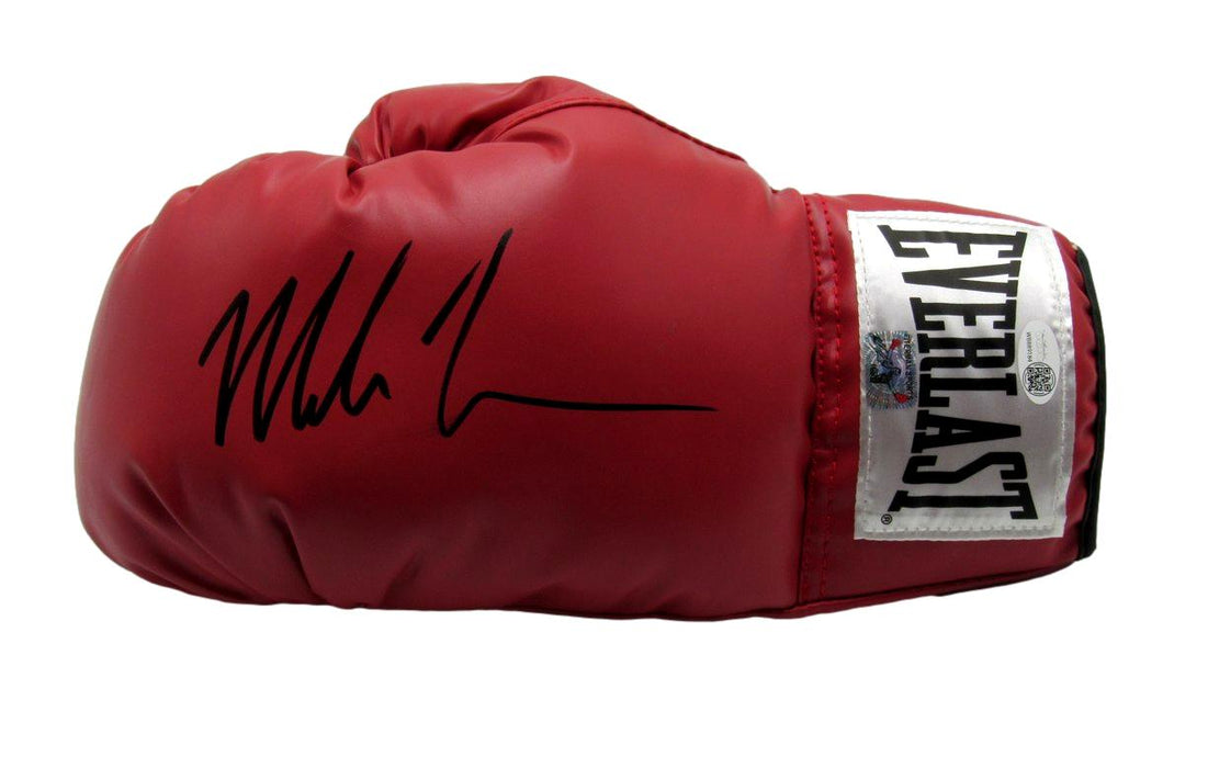 Mike Tyson Signed/Autographed Red Everlast Boxing Glove (Left) JSA 197306